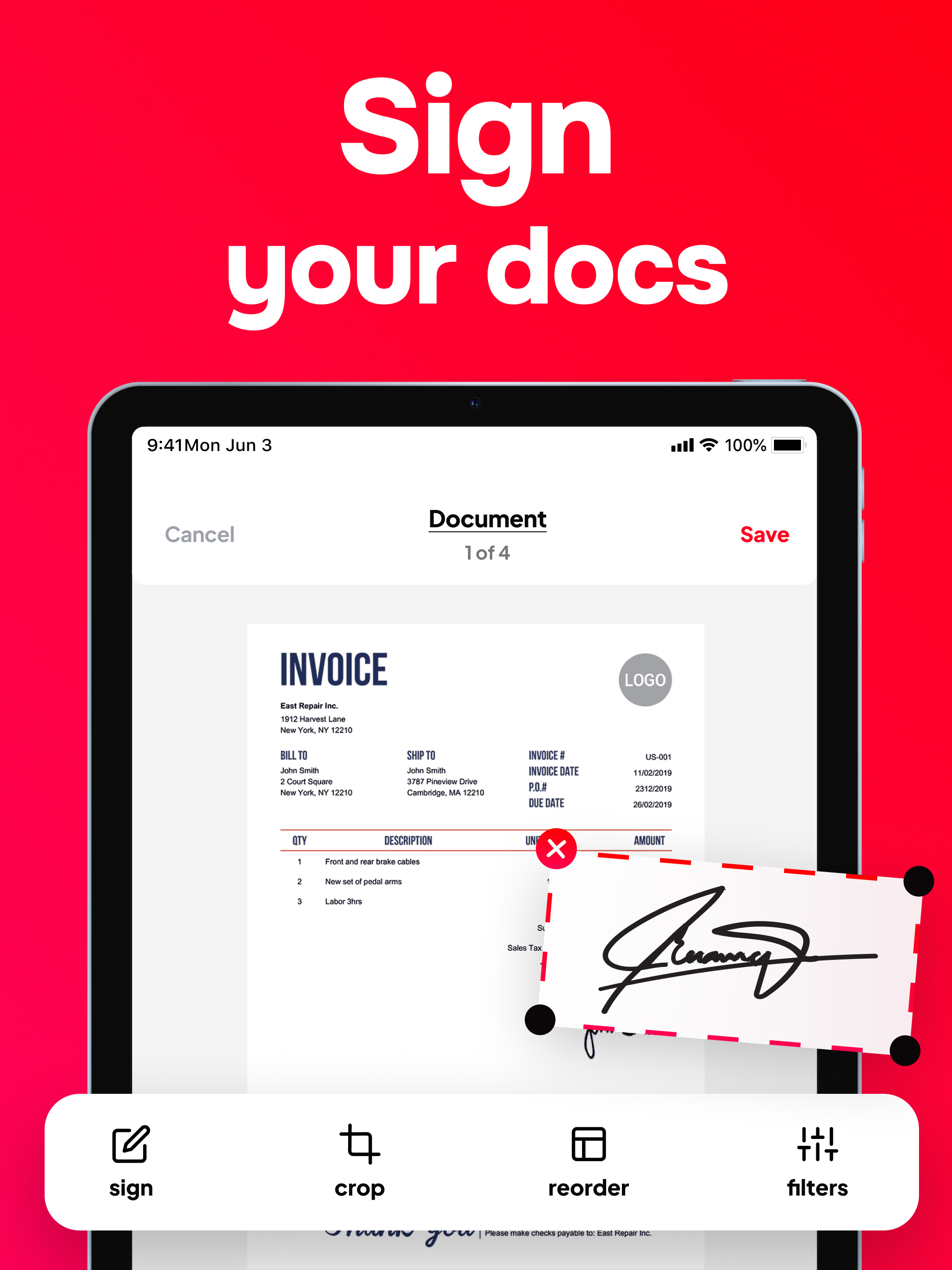 PDF Scanner. Scanning App *
