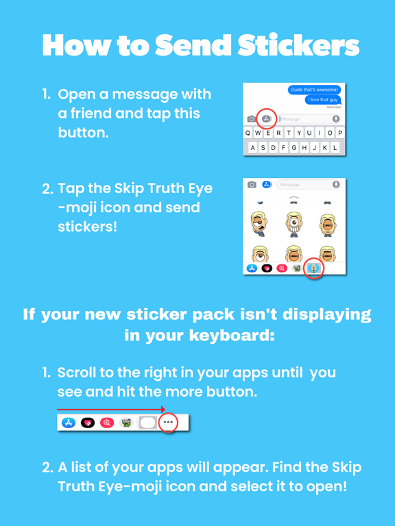 Screenshot #4 for SkipTruth: Stick It!