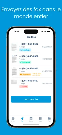 Capture d'écran de App D'Impression & Scan sur iPhone 6