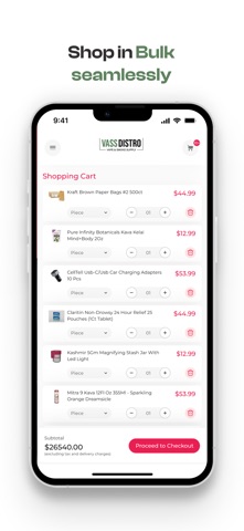 Vass Distro iPhone screenshot