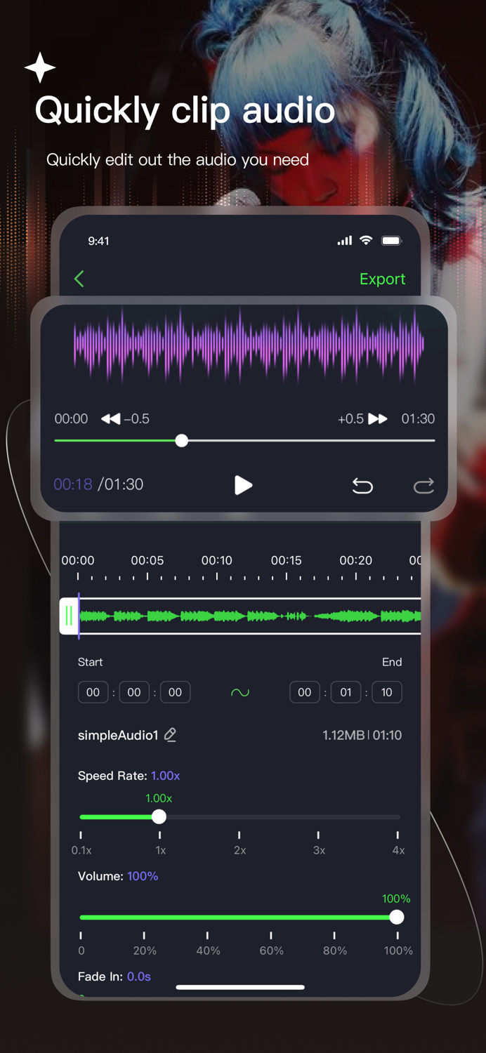 MP3 Converter-Audio Editor