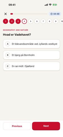 Danish Citizenship Test Prep screenshot 4