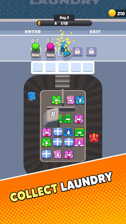 Laundry Delivery: Sorting Game