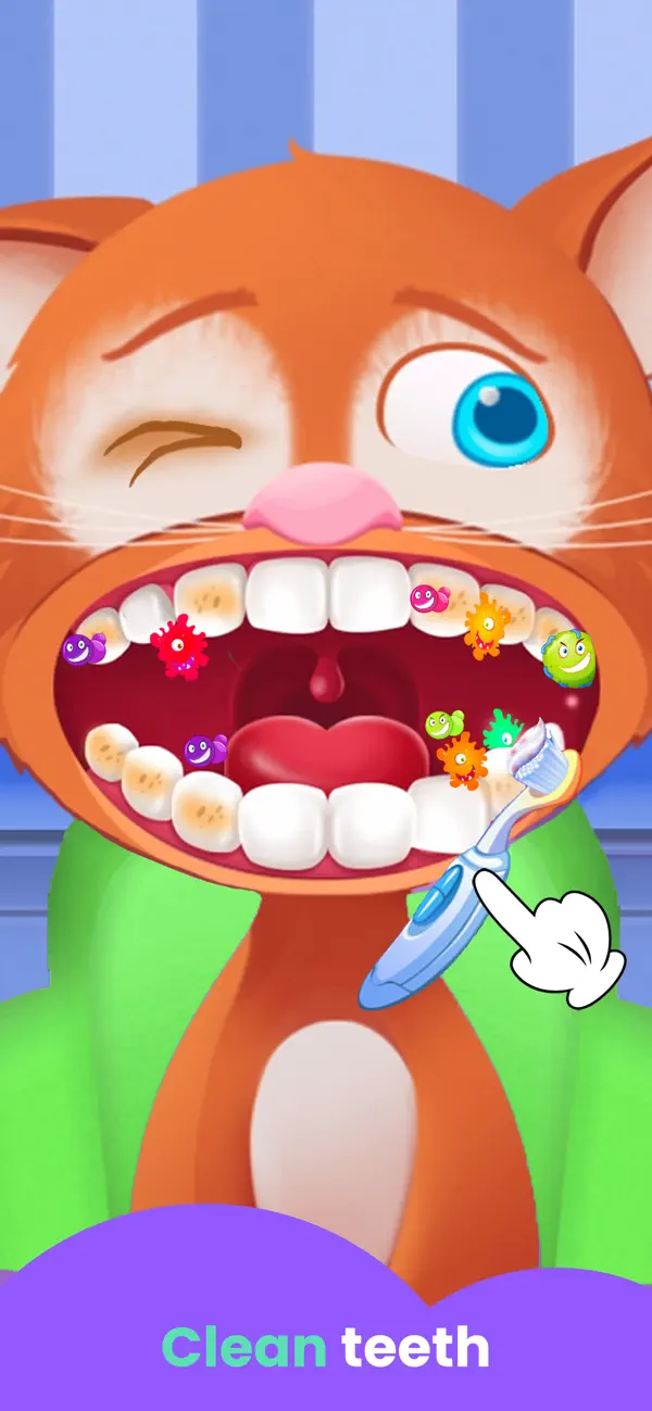 Screenshot #2 pour Docteur animaux jeux de chat