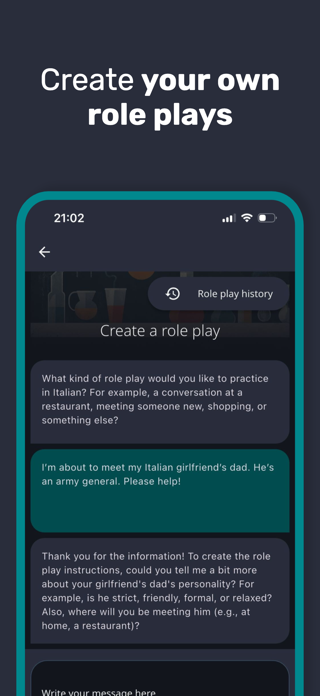 AI Language Learning: Talkback Screenshot 7 of 8