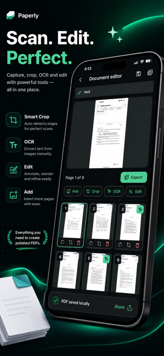 Paperly: Scanner & PDF Editor Screenshot 2 of 6