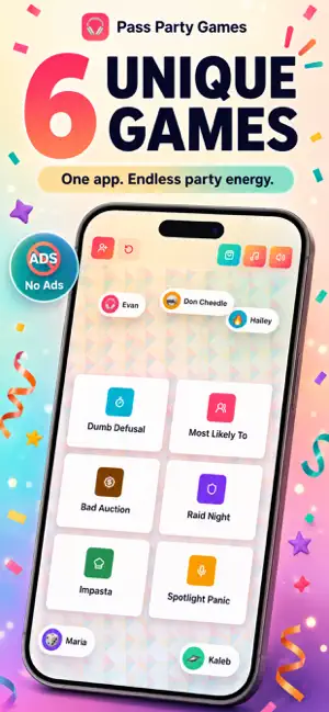 Pass Party Games screenshot 1