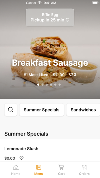 Effin Egg To Go Screenshot