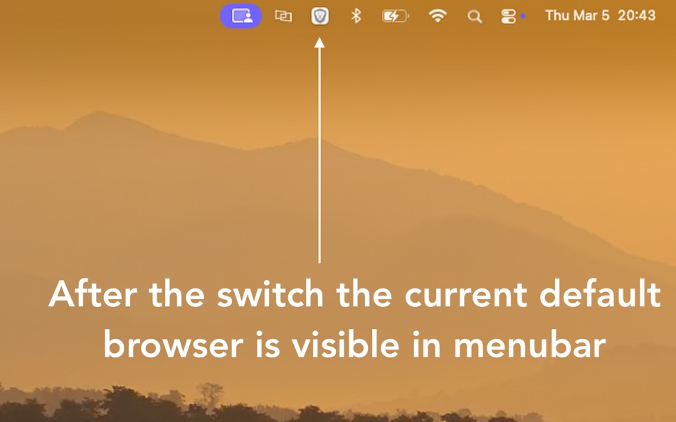 #3. BrowserSwitch (macOS) 由: Nirbhay Agarwal