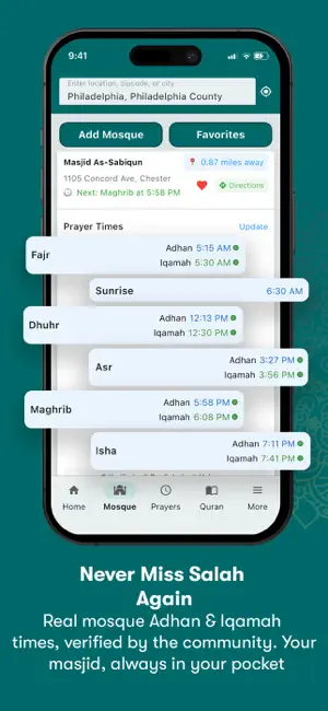 DeenHub: Quran, Prayer & Qibla screenshot 4