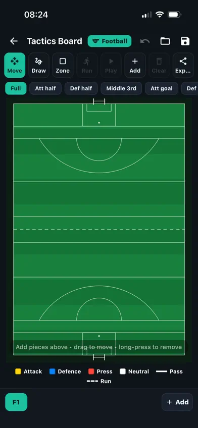 Pitchside Lineup screenshot 2