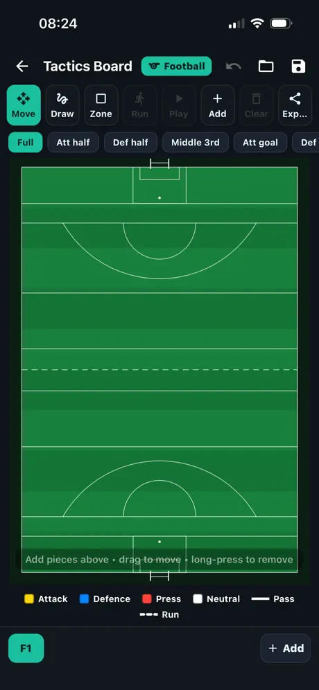 Pitchside Lineup screenshot 2