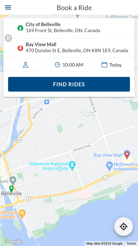 #3. BT Let’s Go (iOS) By: RideCo Inc.