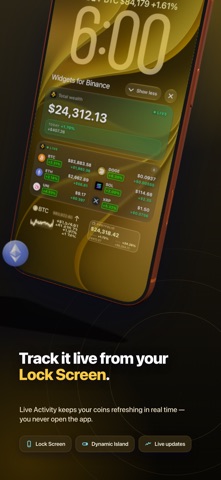Crypto Widgets for Binance Screenshot 4 of 8