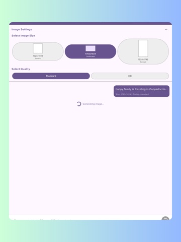 Create AI Image - All in One iPad screenshot