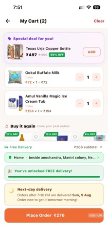 groceri: groceries & more screenshot