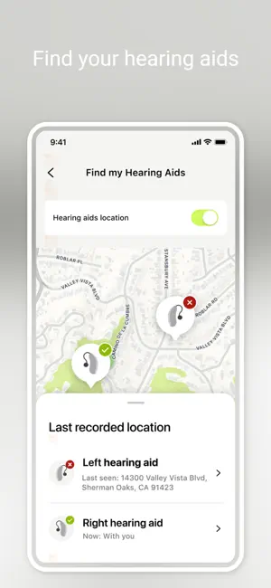 myPhonak iPhone screenshot 3