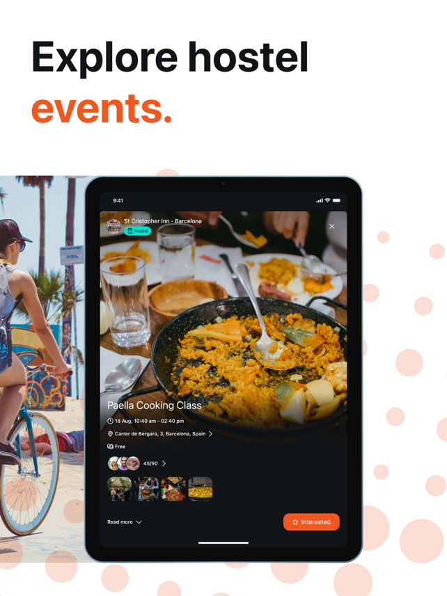 Hostelworld: Hostel Travel App Screenshot