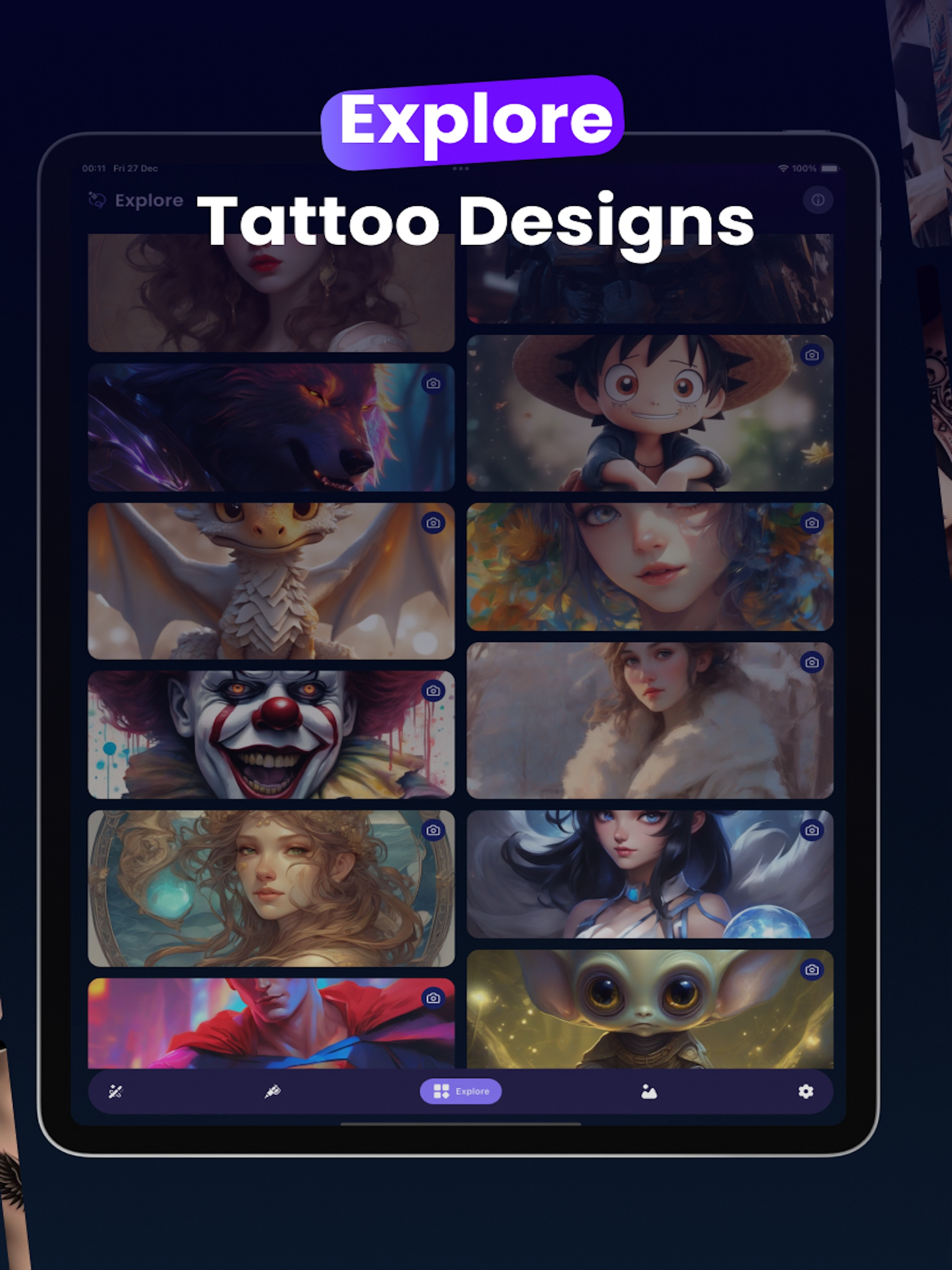 Ink AI Tattoo Generator Tattoo screenshot 8