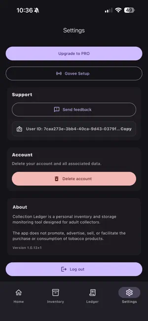 Collection Ledger screenshot 3