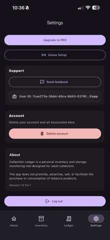 Collection Ledger Screenshot 3 of 3