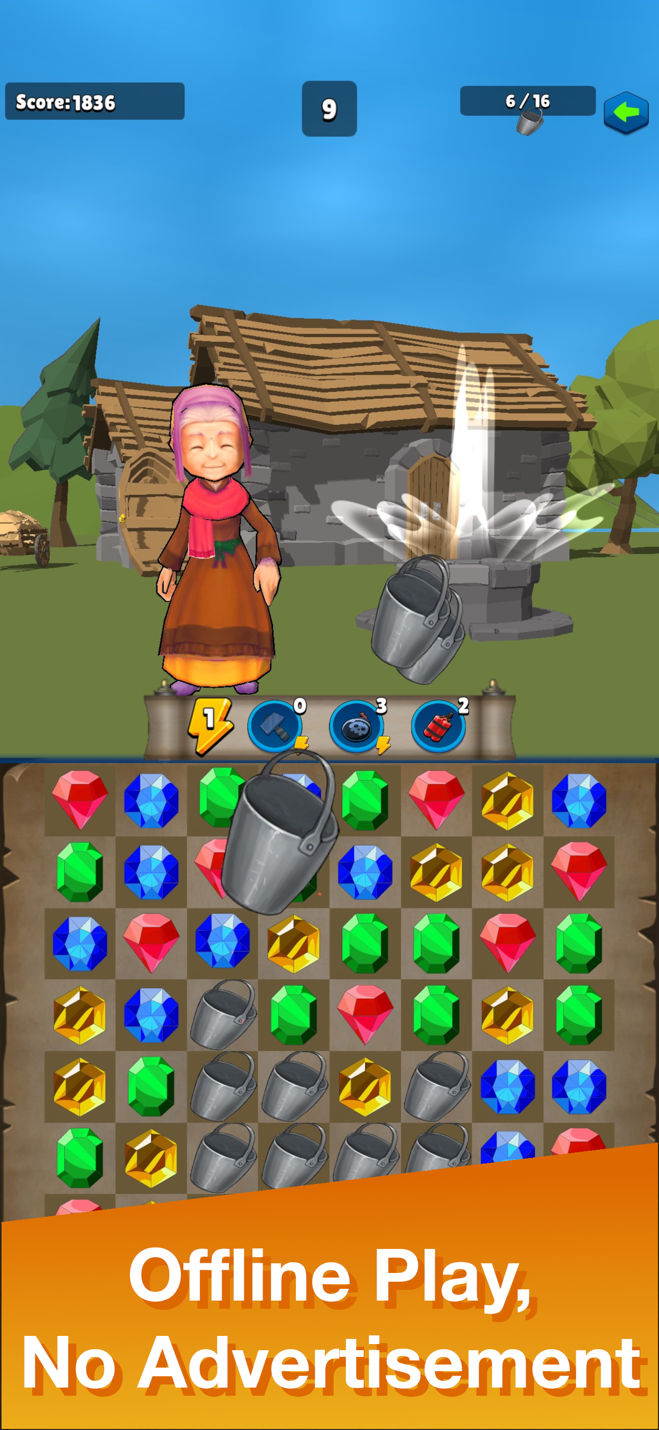 Nexus Puzzle Heroes: Match 3 screenshot 5