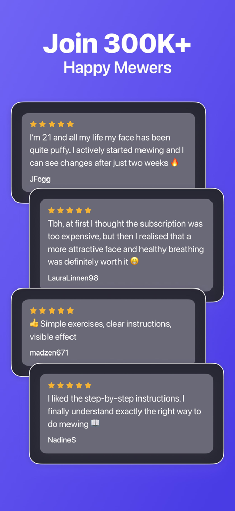 Mewing: Face & Chin Exercise screenshot 8