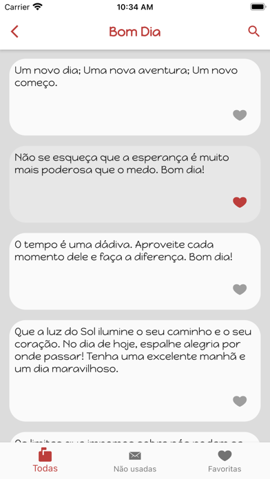 Mensagens Prontas Screenshot