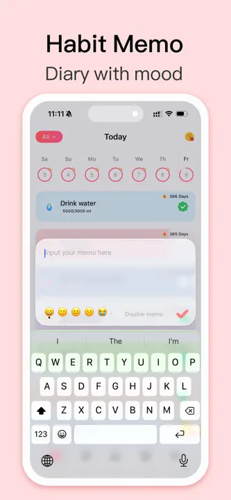 Habit Tracker: Screenshot 9 von 10