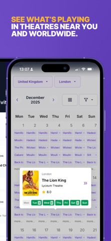Showify - Musicals & Theatre screenshot