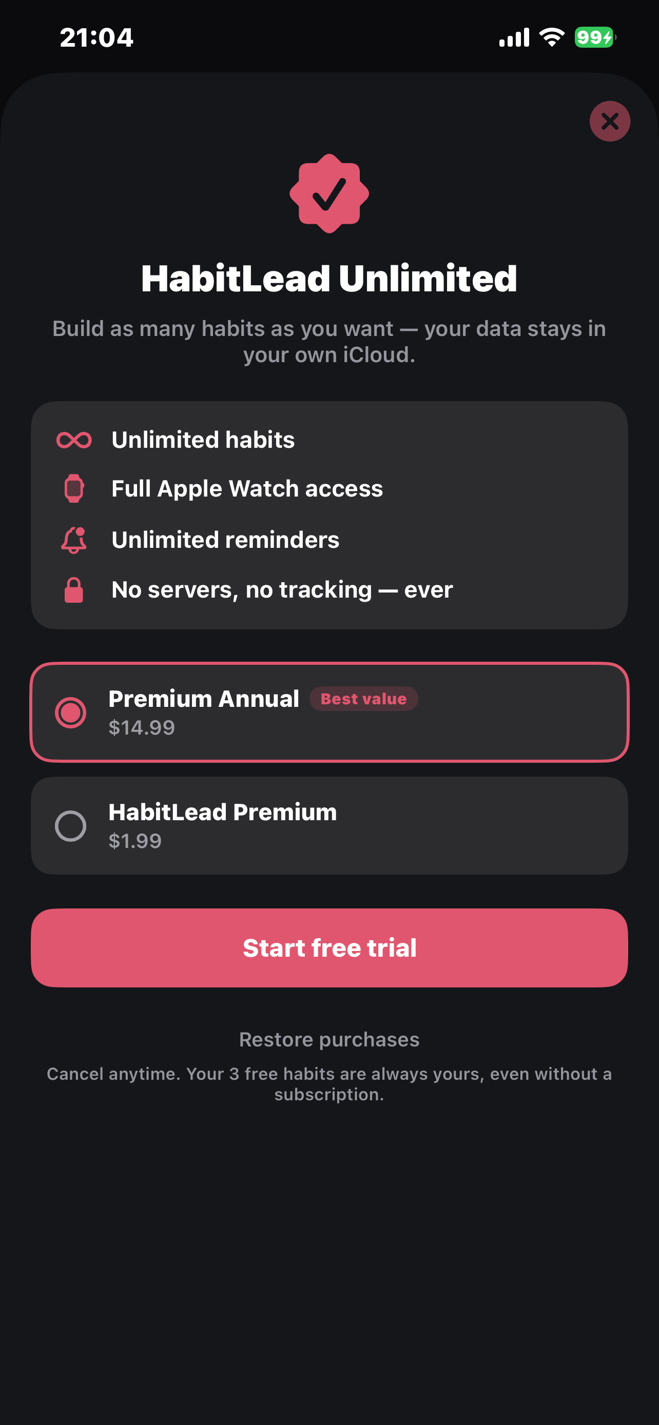 HabitLead screenshot 11
