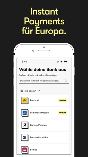 Screenshot von Wero Wallet auf dem iPhone 4
