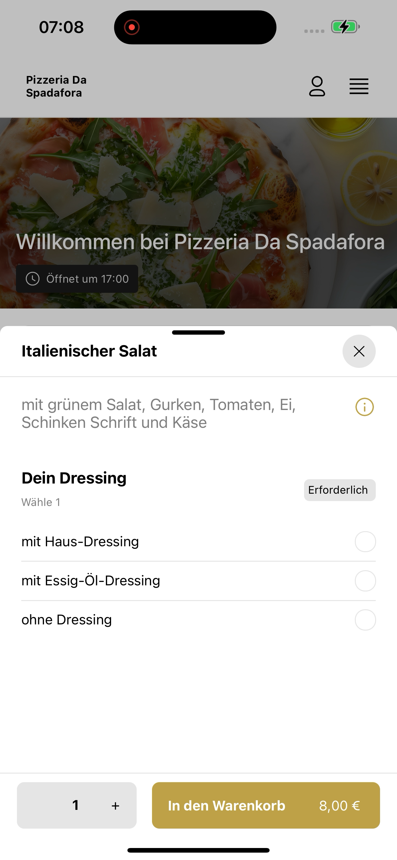 Pizzeria Da Spadafora screenshot 8