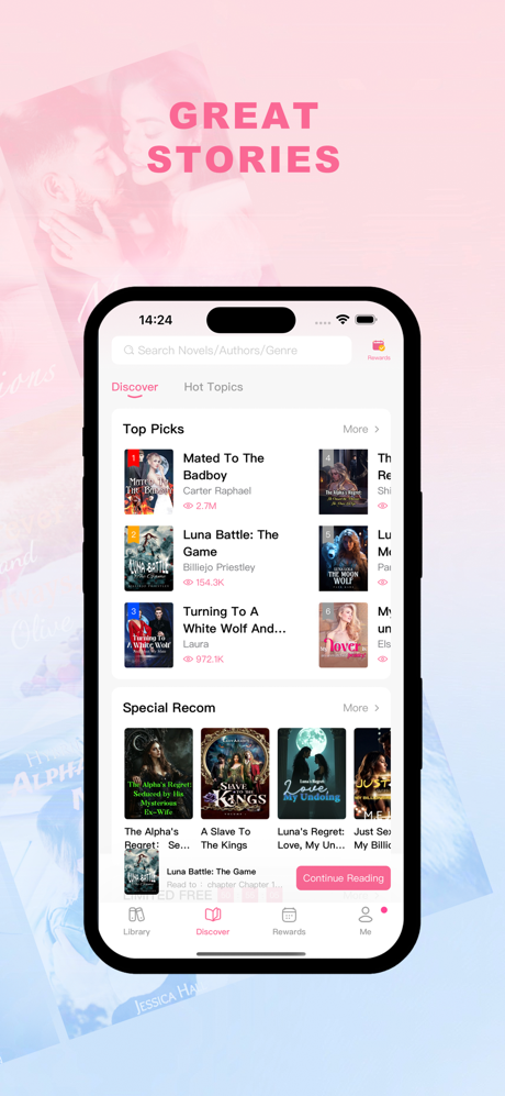 HeyNovel screenshot 2