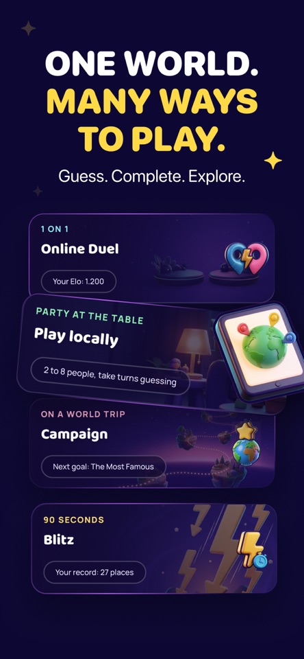 Mapzap: Geography Games screenshot 2