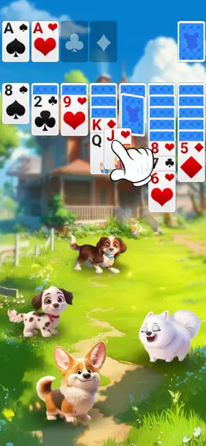Solitaire Pets Town screenshot 5