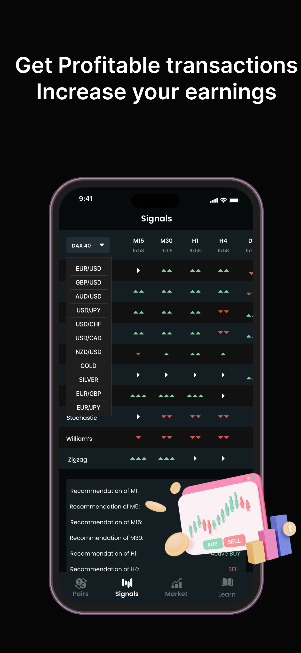 Forex Signals Tracking - Live screenshot 5