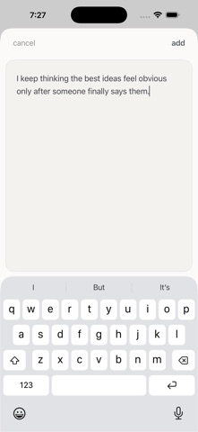 Thread to Self Screenshot 2 of 3