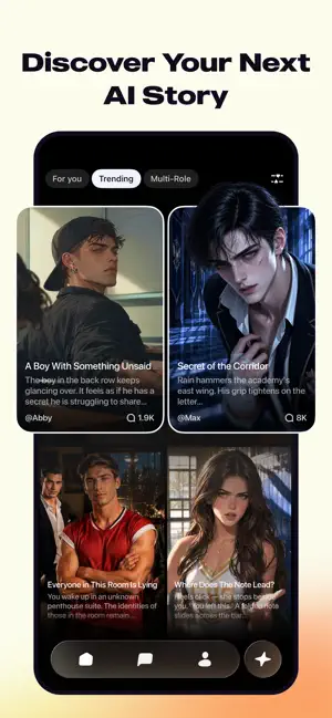 ParaDoor: AI Character, Story screenshot 1