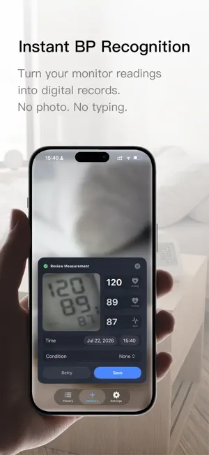 BPSee: Blood Pressure Log screenshot 1