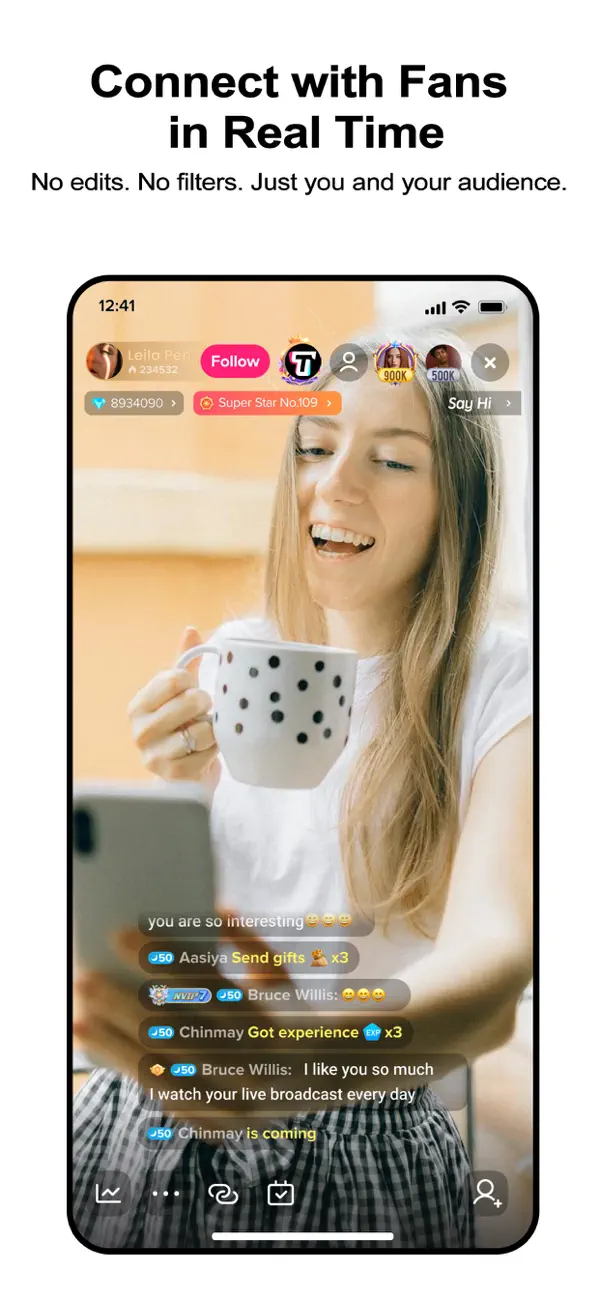 Screenshot #2 pour TikLive:Live Stream&Video chat