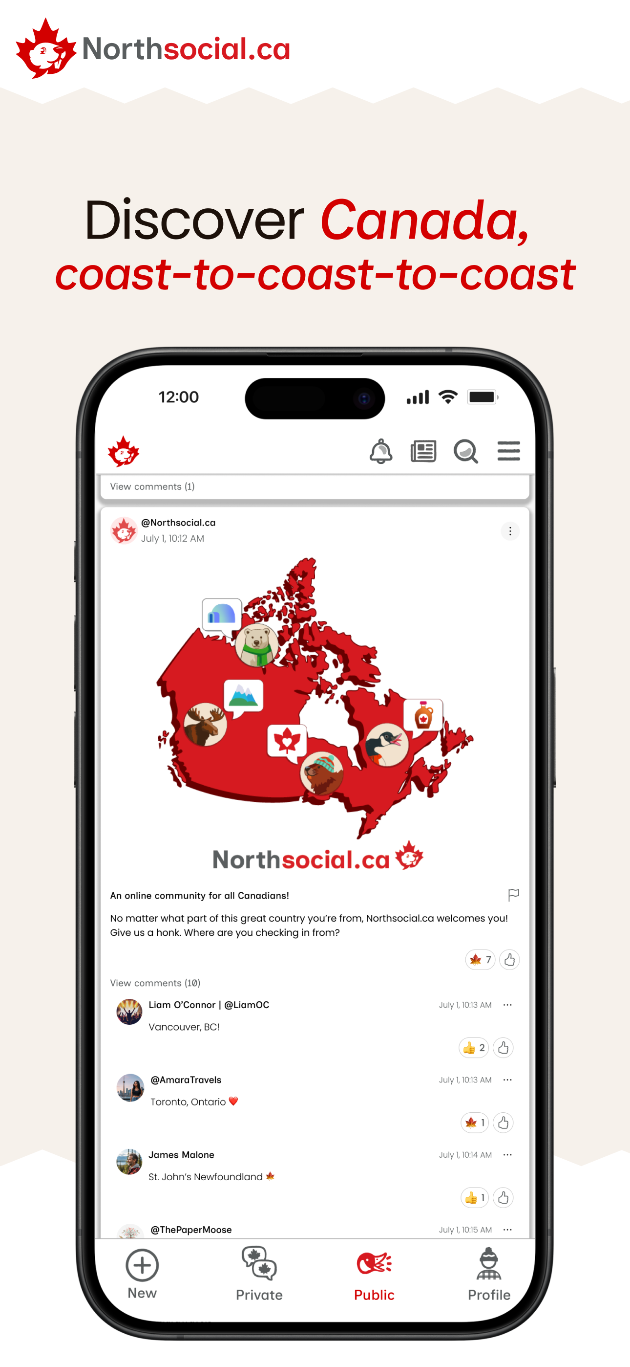 Northsocial.ca screenshot 4