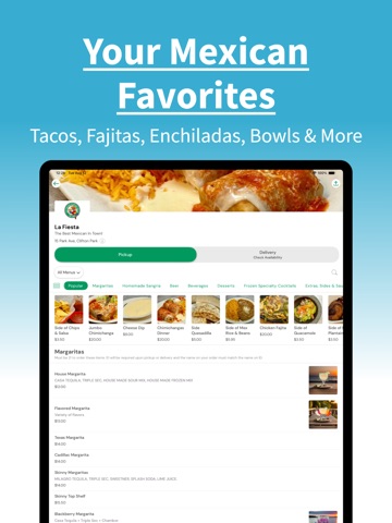 La Fiesta Clifton Park iPad screenshot