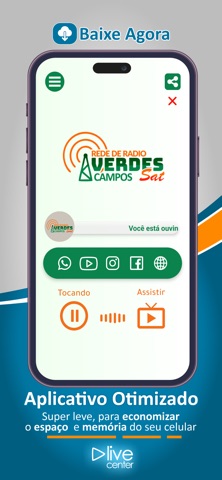 Rede Verdes Campos Sat screenshot