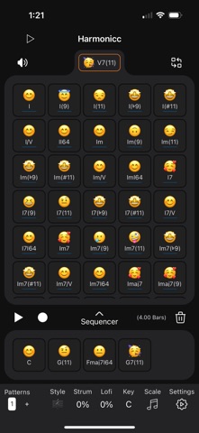 Harmonicc Chord Sequencer AUv3 screenshot