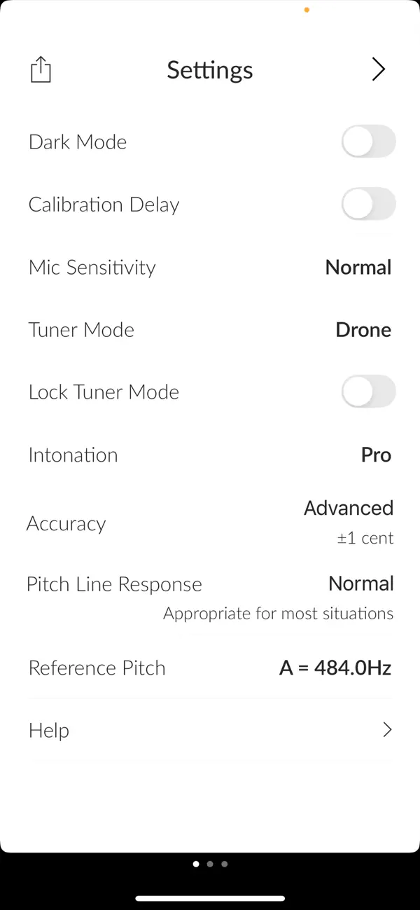 Screenshot #3 pour Balance Pipe Band Tuner