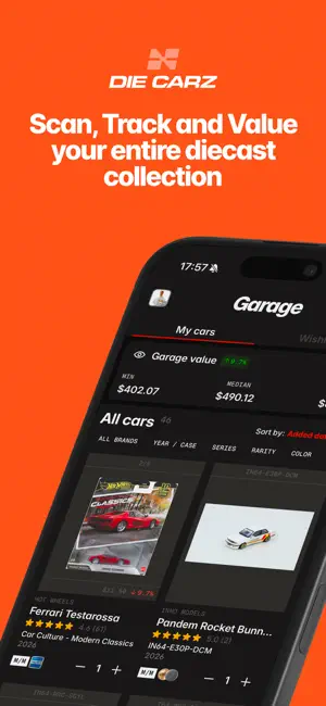 Die Carz: Die Cast Tracker screenshot 1