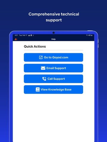 Qoyod - Accounting & Invoicing iPad screenshot