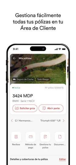Captura de pantalla de Línea Directa en iPhone 1