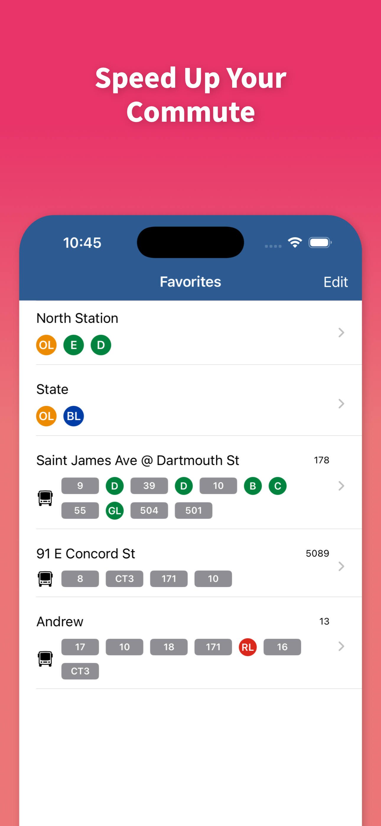 Boston T and Bus• MBTA Transit
